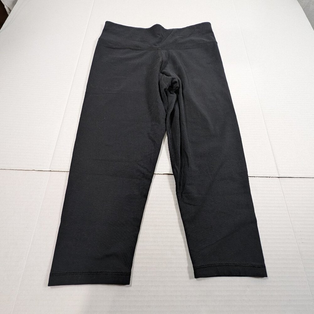 Cariloha Capri Black Leggings Women's Medium Bamboo